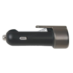 Car Charger With Escape Safety Tool