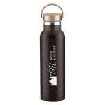 21 Oz. Tipton Stainless Steel Bottle With Bamboo Lid