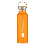 21 Oz. Tipton Stainless Steel Bottle With Bamboo Lid