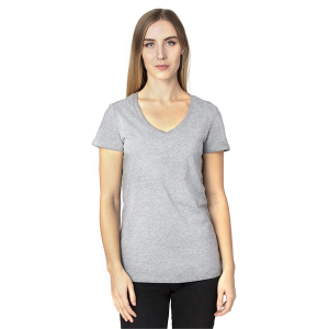 Threadfast Ladies' Ultimate CVC V-Neck T-Shirt