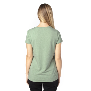 Threadfast Ladies' Ultimate CVC V-Neck T-Shirt