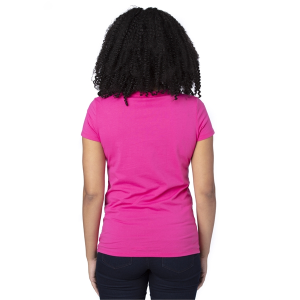 Threadfast Ladies' Ultimate CVC V-Neck T-Shirt