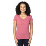 Threadfast Ladies' Ultimate CVC V-Neck T-Shirt