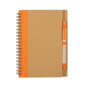 Eco-Inspired Spiral Notebook & Pen